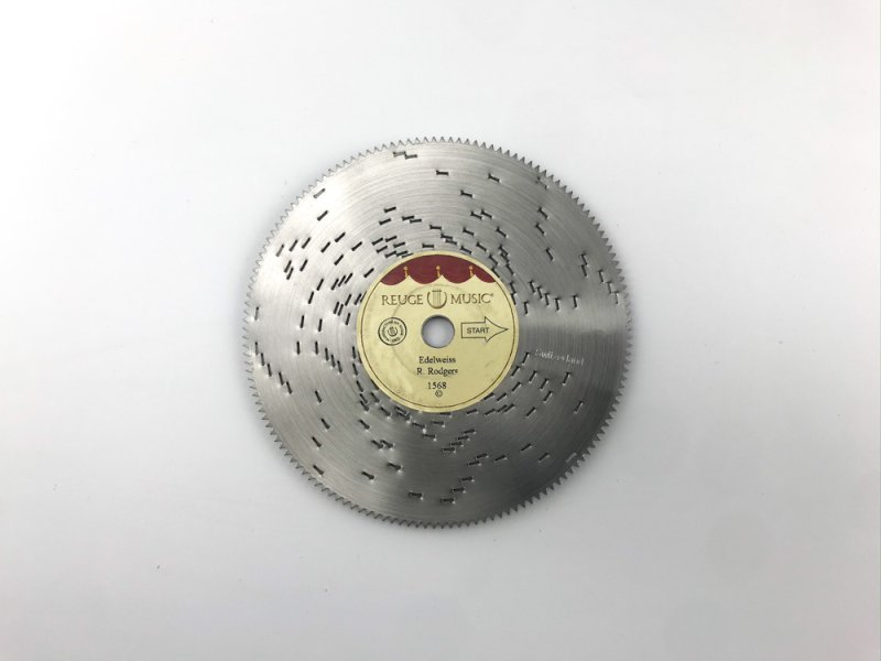 画像1: 「エーデルワイス」　リュージュ11.4cmディスク　 (1)