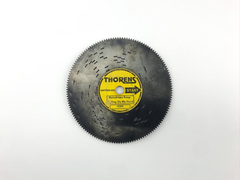 画像1: 「雨にぬれても」トーレンス　11.4 cm ( 4 1/2" )ディスク (1)