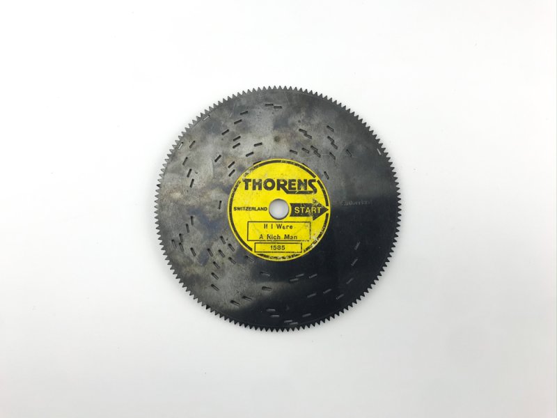 画像1: 「金持ちだったら」トーレンス　11.4 cm ( 4 1/2" )ディスク (1)