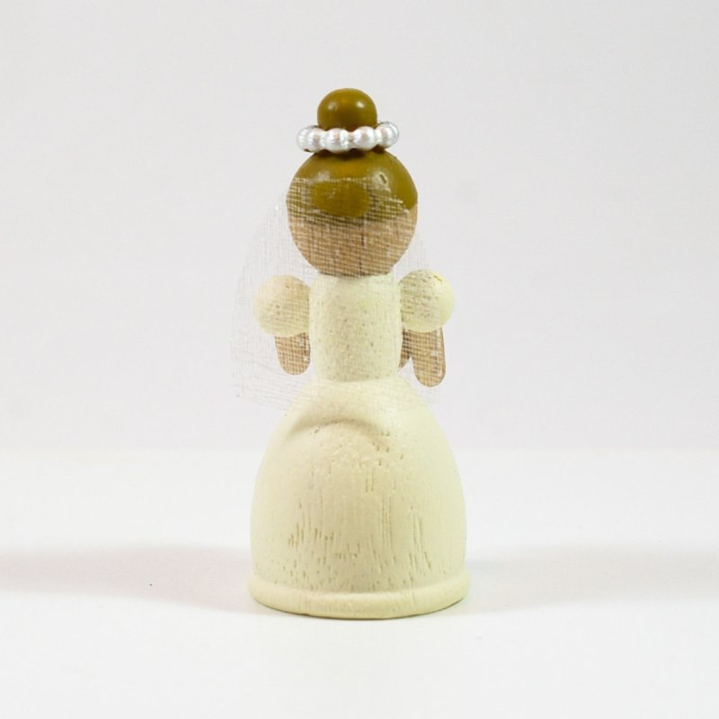 画像3: Mサイズ＊花嫁前向き 【 wooderful life DIYオルゴールオブジェ 】 (3)