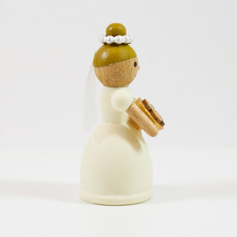 画像4: Mサイズ＊花嫁前向き 【 wooderful life DIYオルゴールオブジェ 】 (4)