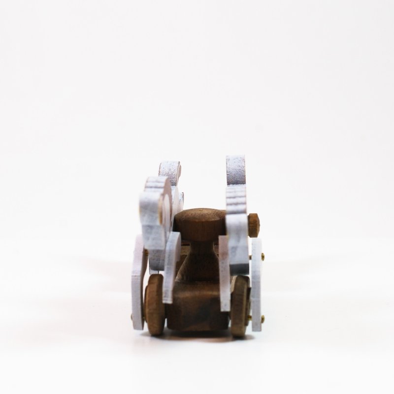 画像2: Lサイズ＊可動 馬車 【 wooderful life DIYオルゴールオブジェ 】 (2)