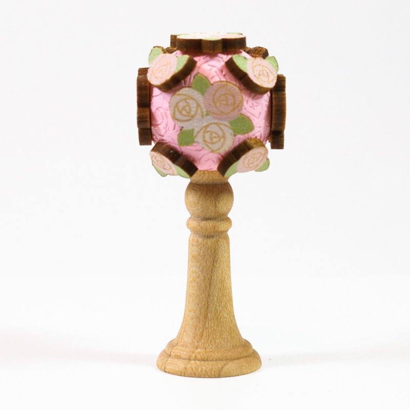 画像4: Mサイズ＊フラワーランプ wooderful life DIYオルゴールオブジェ (4)