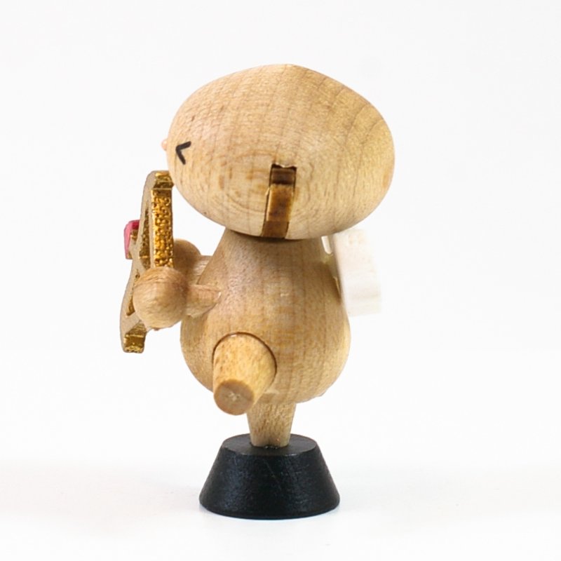 画像2: Mサイズ＊天使弓矢 【 wooderful life DIYオルゴールオブジェ 】 (2)