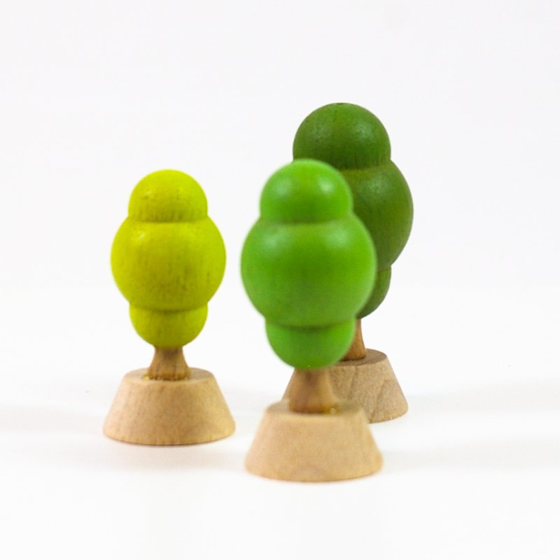 画像2: Sサイズ＊植木３本 【wooderful life DIYオルゴールオブジェ】 (2)