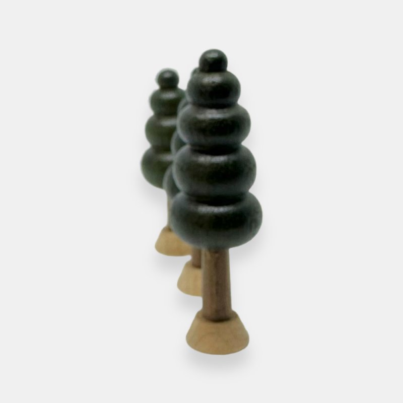 画像4: Lサイズ＊針葉樹３本 【wooderful life DIYオルゴールオブジェ】 (4)