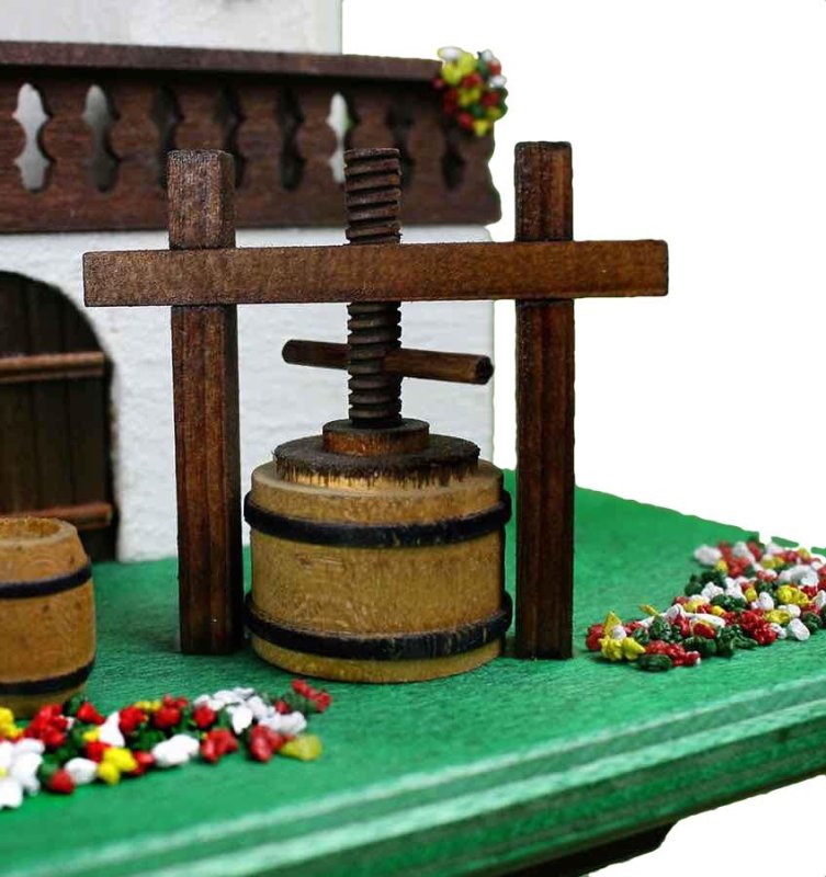 画像5: カッコー時計　ワイン農家 (5)