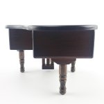 画像4: 18弁オルゴール用 木製アンティーク調グランドピアノケース (4)