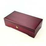 画像2: 72弁用　マホガニー材ボックス（ワインレッド） EX308 (2)