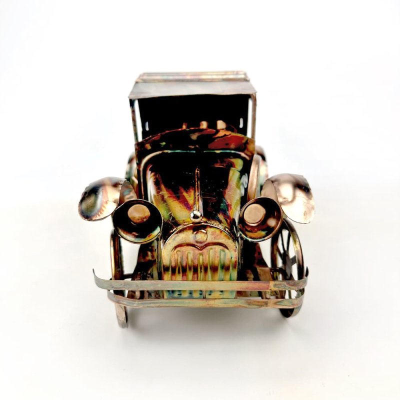 画像2: ブリキのからくりオルゴール　クラシックカー (2)