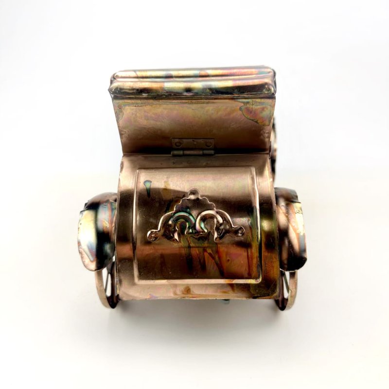 画像4: ブリキのからくりオルゴール　クラシックカー (4)