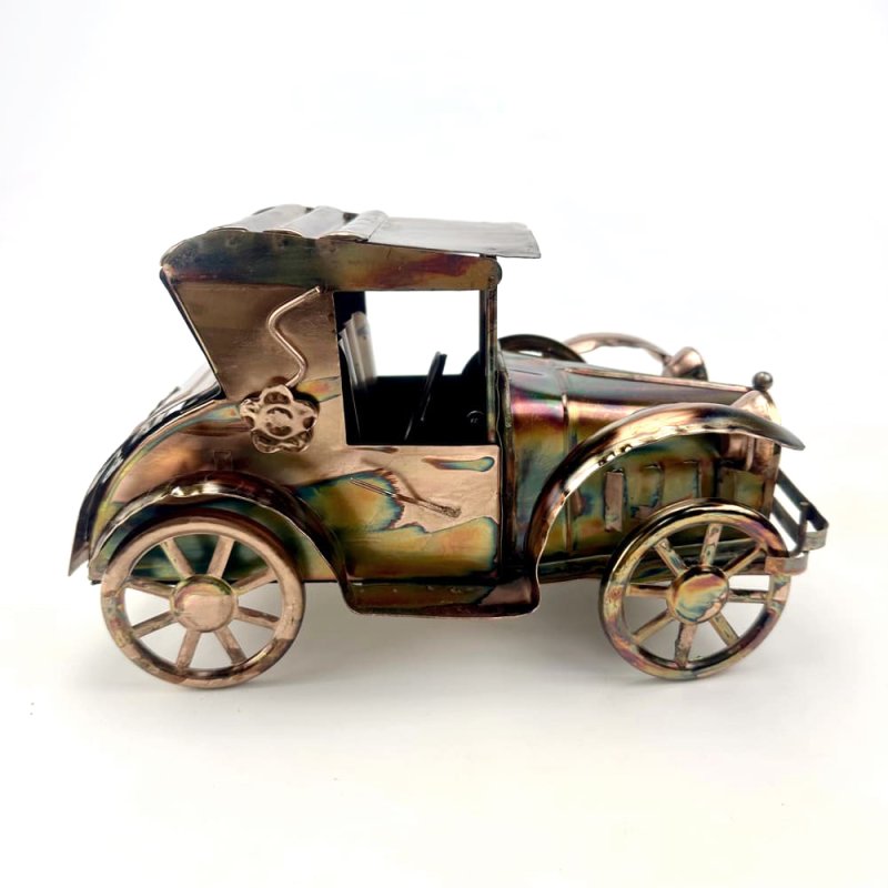 画像5: ブリキのからくりオルゴール　クラシックカー (5)