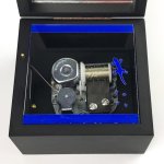 画像12: 18弁オルゴール用 スクエア90ブラック　オルゴール (12)