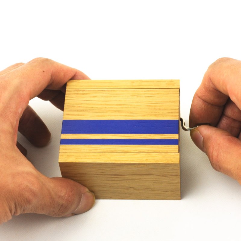 画像2: 鉄メロ　「木箱」　車内チャイム オルゴール　♪ AMBITIOUS JAPAN!（アンビシャスジャパン） (2)