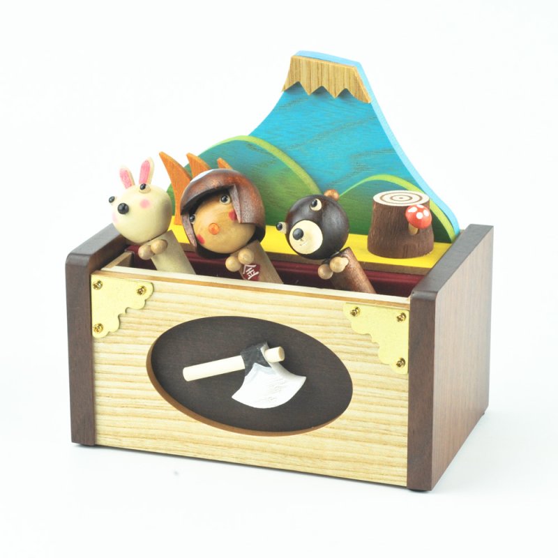 画像1: 18弁 からくりオルゴール昔話シリーズ　きんたろう (1)