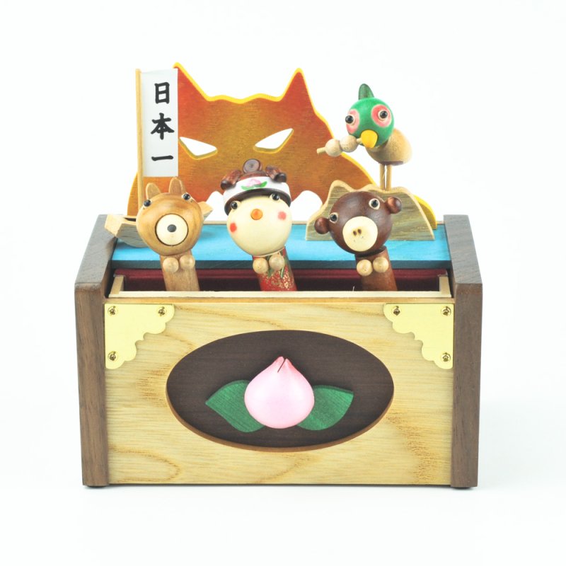 画像2: 18弁 からくりオルゴール昔話シリーズ　ももたろう (2)