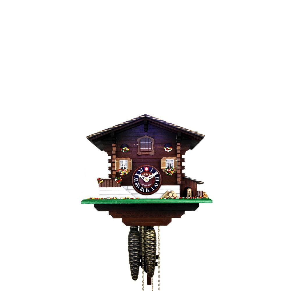画像1: カッコー時計　伝統的なブリエンツの山小屋 (1)
